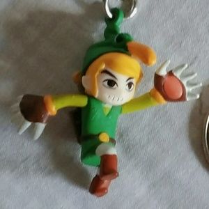 Legend of Zelda Toon Link phone charm / keychain
